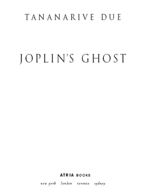 Cover image for book Joplin's Ghost