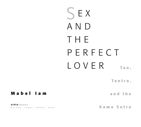 Cover image for book Sex and the Perfect Lover