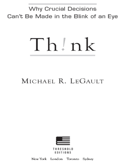 Cover image for book Think!