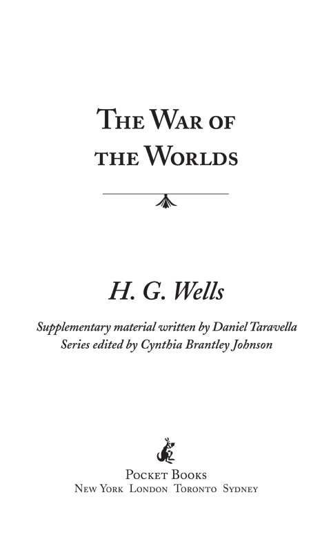 Cover image for book The War of the Worlds