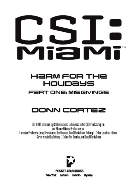 Cover image for book Harm for the Holidays