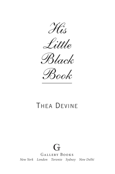 Cover image for book His Little Black Book