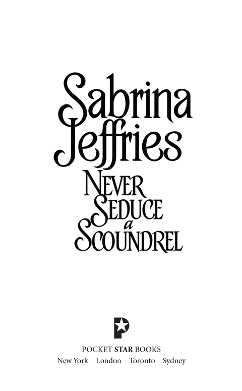Cover image for book Never Seduce a Scoundrel