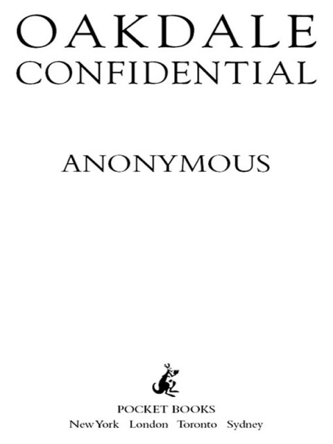 Cover image for book Oakdale Confidential