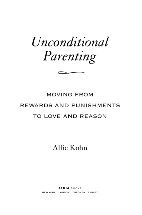 Cover image for book Unconditional Parenting