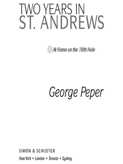 Cover image for book Two Years in St. Andrews