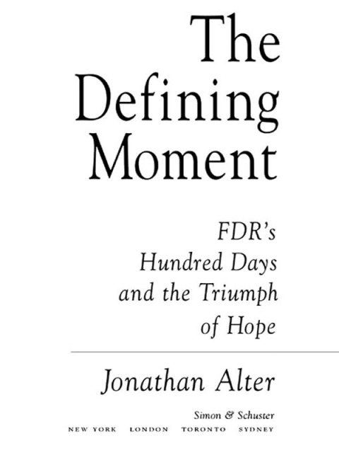 Cover image for book The Defining Moment
