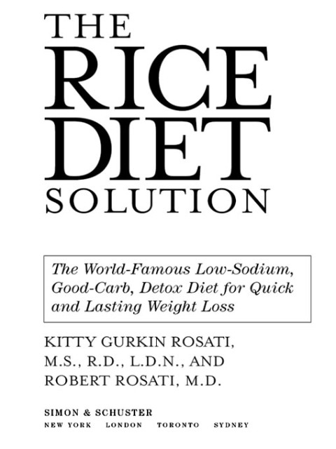 Cover image for book The Rice Diet Solution