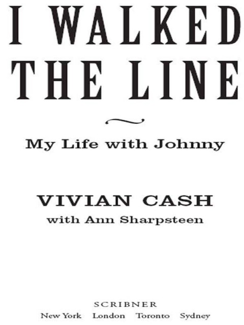 Cover image for book I Walked the Line