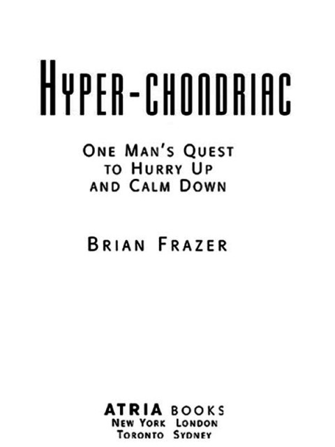 Cover image for book Hyper-chondriac