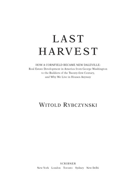 Cover image for book Last Harvest