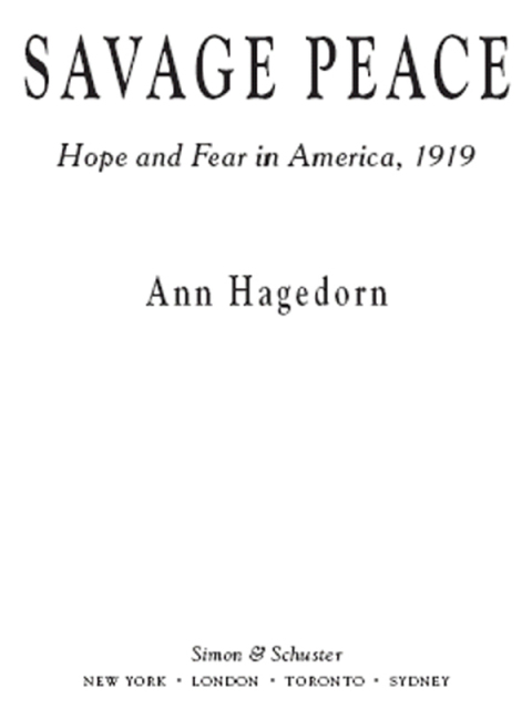 Cover image for book Savage Peace