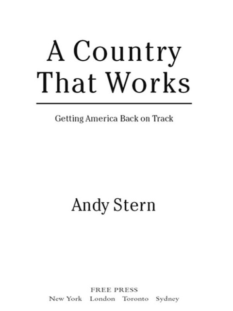 Cover image for book A Country That Works