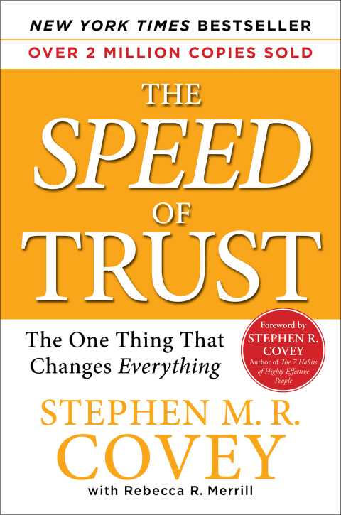 Cover image for book The SPEED of Trust