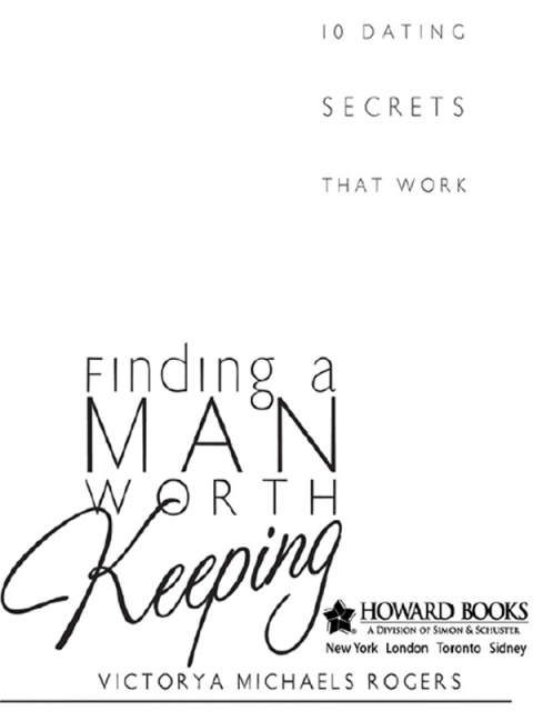 Cover image for book Finding A Man Worth Keeping