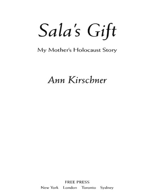Cover image for book Sala's Gift