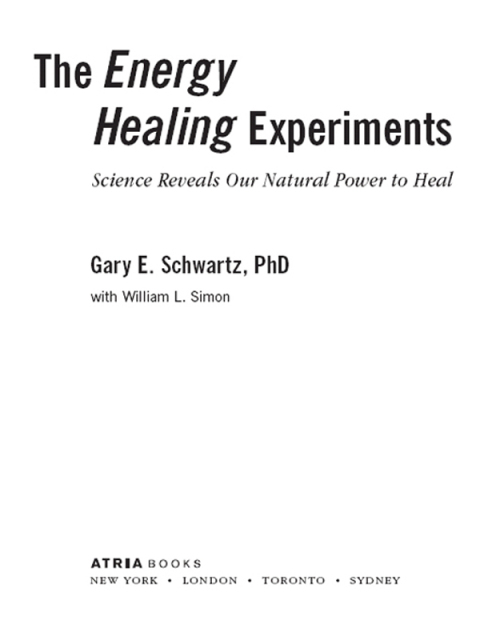 Cover image for book The Energy Healing Experiments