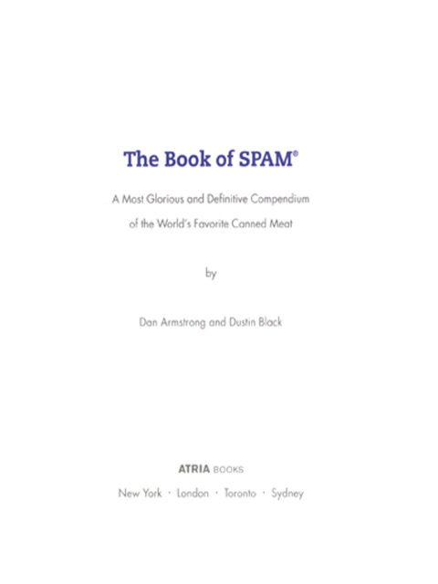 Cover image for book The Book of Spam