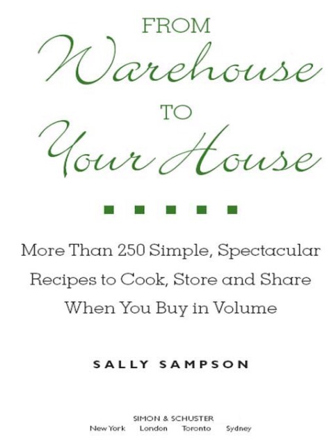 Cover image for book From Warehouse to Your House