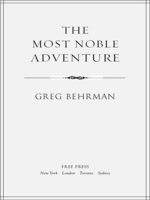 Cover image for book The Most Noble Adventure