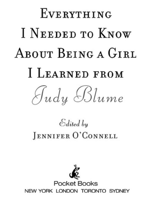 Cover image for book Everything I Needed to Know About Being a Girl I Learned from Judy Blume