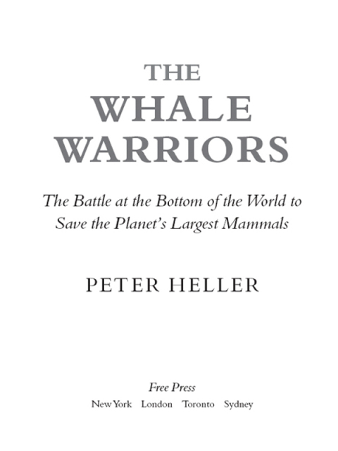 Cover image for book The Whale Warriors