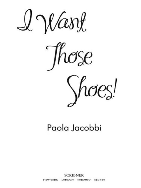 Cover image for book I Want Those Shoes!