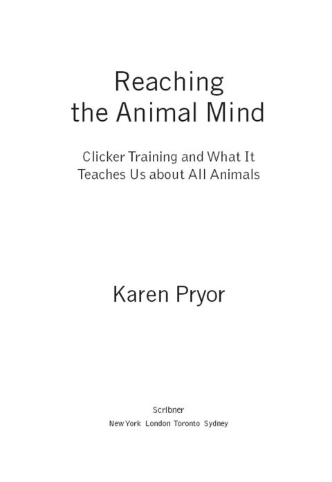 Cover image for book Reaching the Animal Mind