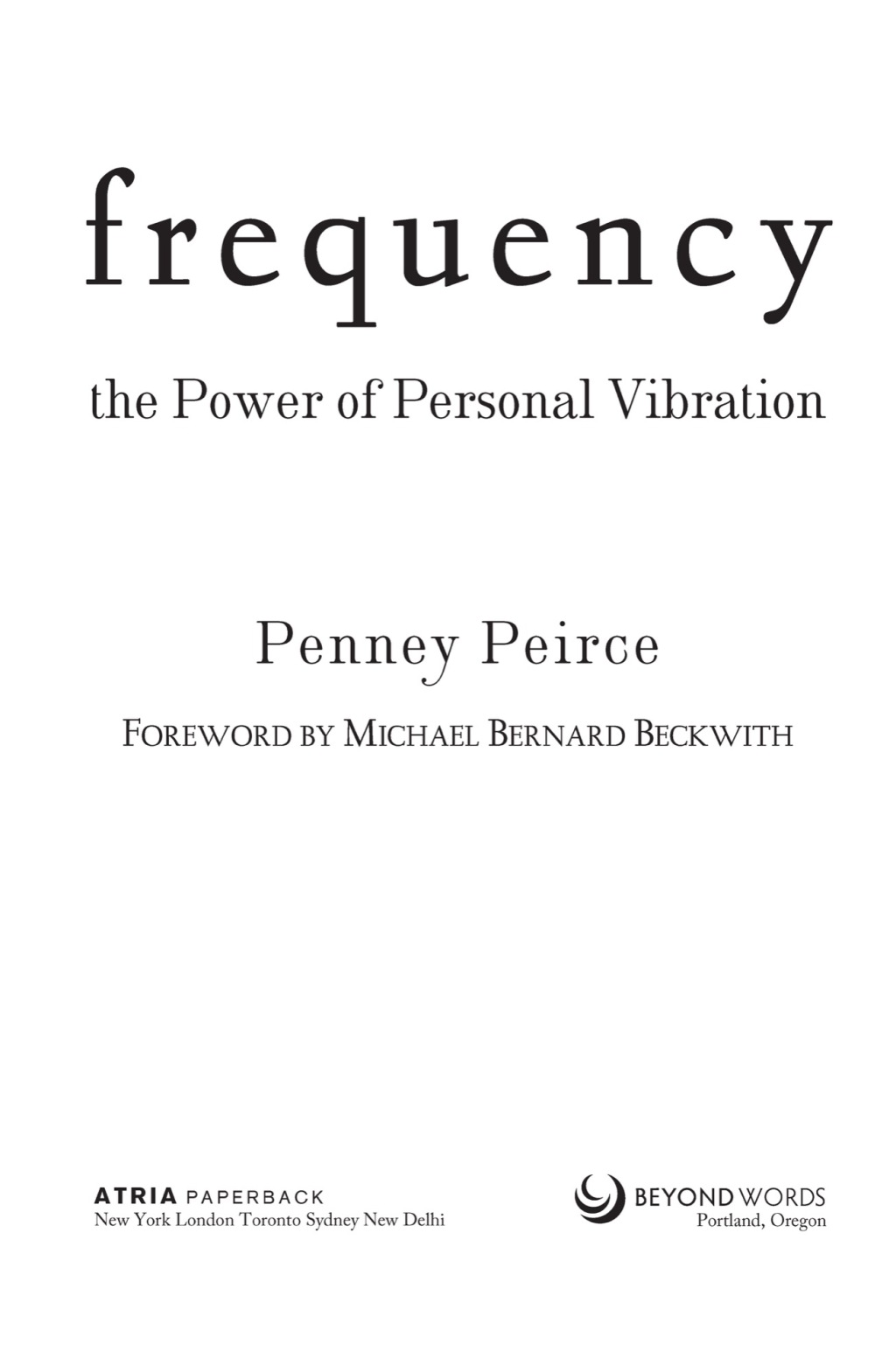 Frequency (eBook) - Penney Peirce