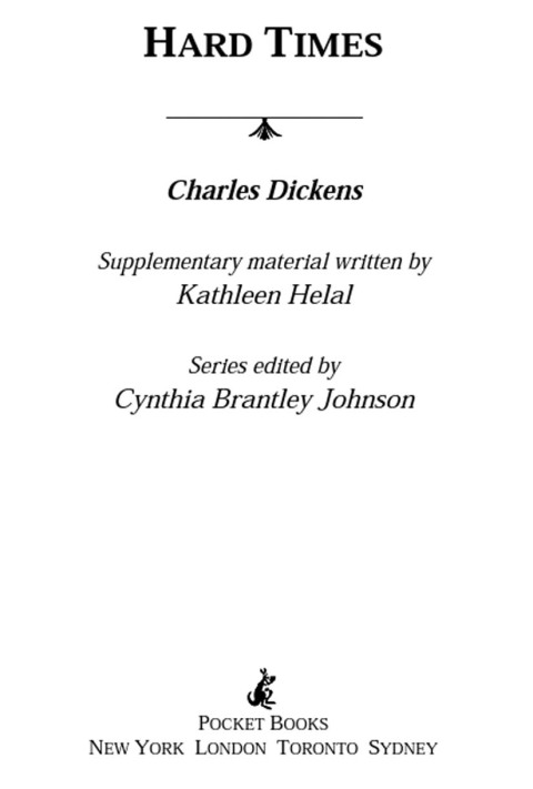 Cover image for book Hard Times