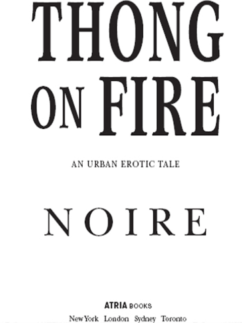 Cover image for book Thong on Fire