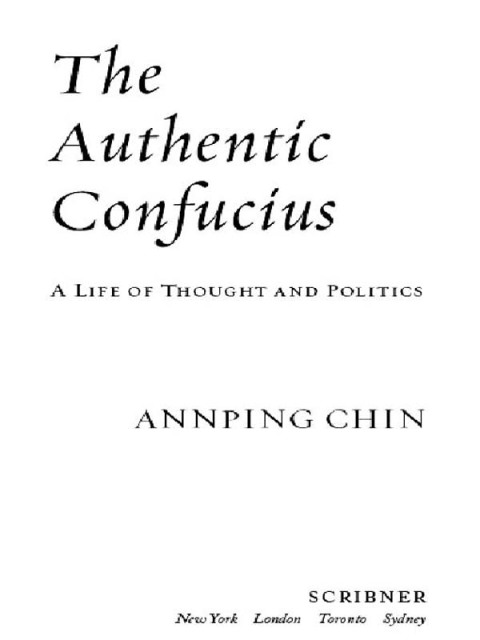 Cover image for book The Authentic Confucius