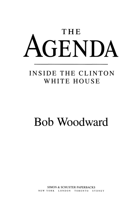 Cover image for book The Agenda