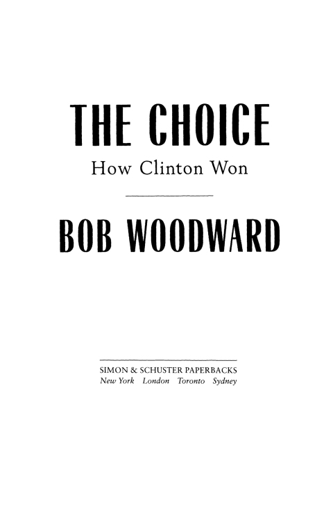 Cover image for book The Choice