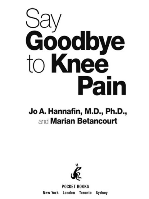 Cover image for book Say Goodbye to Knee Pain