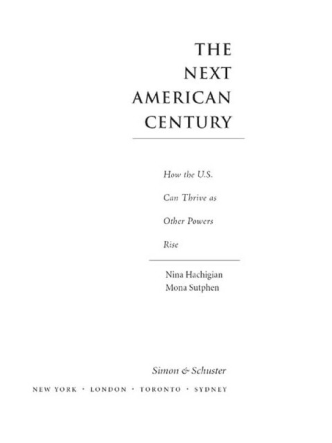 Cover image for book The Next American Century