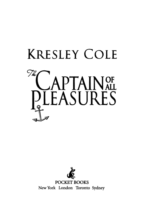 Cover image for book The Captain of All Pleasures