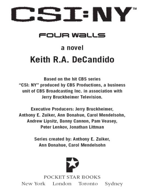Cover image for book CSI: New York: Four Walls