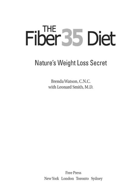 Cover image for book The Fiber35 Diet