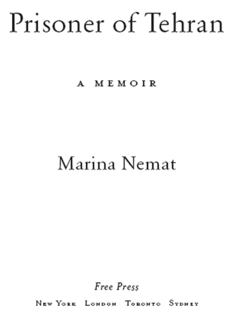 Cover image for book Prisoner of Tehran