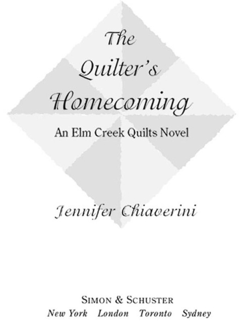 Cover image for book The Quilter's Homecoming
