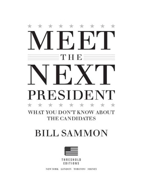 Cover image for book Meet the Next President