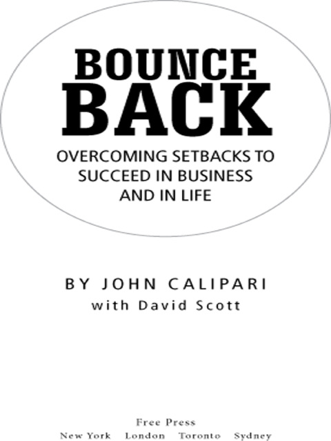 Cover image for book Bounce Back