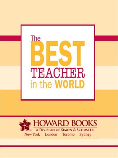 Cover image for book The Best Teacher in the World