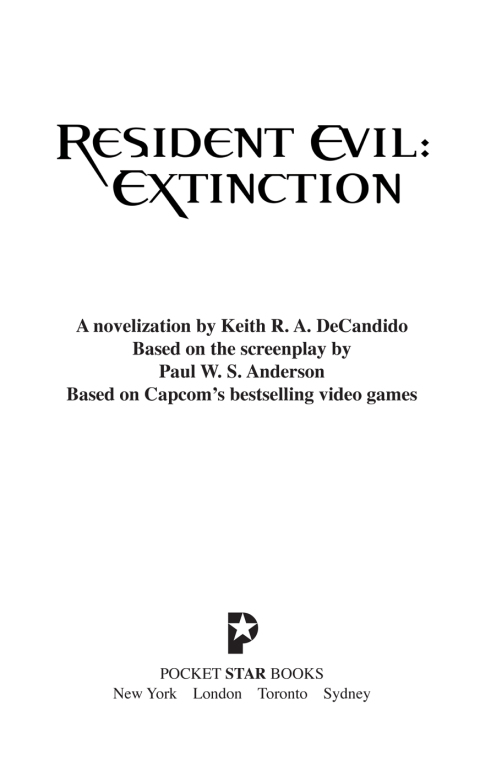 Cover image for book Resident Evil: Extinction