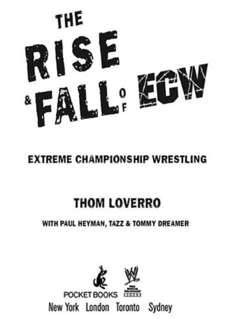 Cover image for book The Rise & Fall of ECW