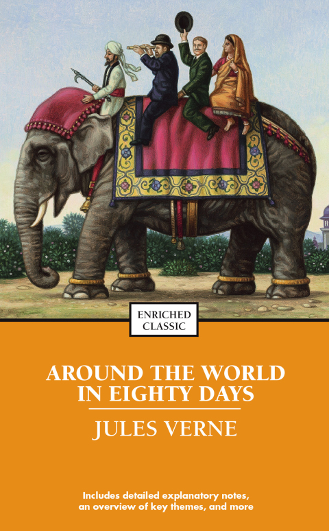 Cover image for book Around the World in Eighty Days