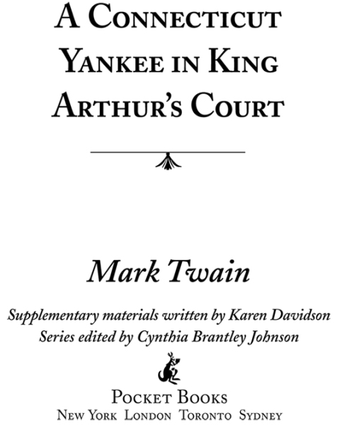 Cover image for book A Connecticut Yankee in King Arthur's Court