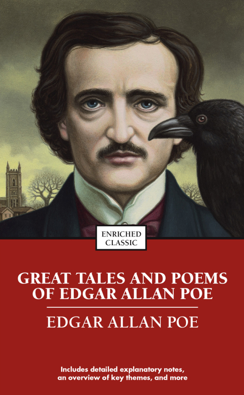 Cover image for book Great Tales and Poems of Edgar Allan Poe