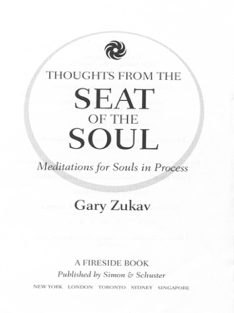 Cover image for book Thoughts From the Seat of the Soul
